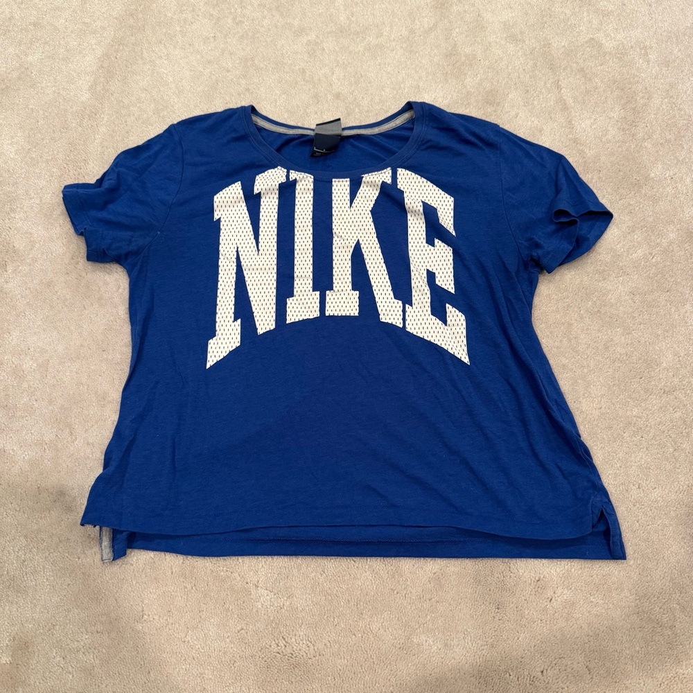 Nike Blue Graphic T-Shirt